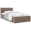 vidaXL Cadre de lit &agrave; rangement hydraulique sans matelas 100x200 cm