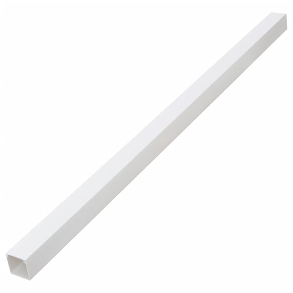 vidaXL Goulotte de c&acirc;ble 40x40 mm 10 m PVC