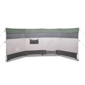 vidaXL Brise-vent de camping vert 366x152x152 cm imperm&eacute;able