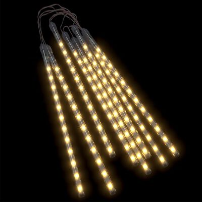 vidaXL Guirlandes lumineuses 8 pcs 30 cm 192 LED blanc chaud