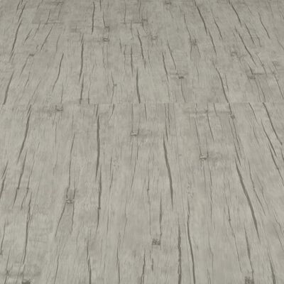 vidaXL Plancher à enclenchement 3,51 m² 4 mm PVC Chêne délavé