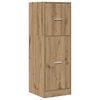 vidaXL Armoire d'apothicaire ch&ecirc;ne artisanal bois d'ing&eacute;nierie