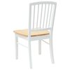 vidaXL Chaises de salle &agrave; manger 2 pcs Blanc 50 x 52,5 x 91 cm