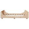 vidaXL Cadre de lit sans matelas 120x190 cm bois de pin massif