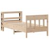 vidaXL Cadre de lit sans matelas 75x190 cm bois de pin massif