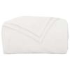 vidaXL Couvertures &agrave; jeter 6 pcs Blanc 130 x 150 cm Toison