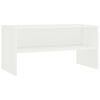 vidaXL Meuble TV Blanc 80x40x40 cm Bois d&rsquo;ing&eacute;nierie