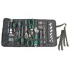 Br&uuml;der Mannesmann Pochette &agrave; outils enroulable 65 pcs