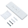 vidaXL Auvent r&eacute;tractable anthracite et blanc 3,5x2,5m tissu/aluminium