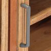 vidaXL Meuble TV 130x30x45 cm Bois d'acacia massif