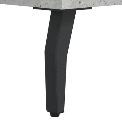 vidaXL Buffet gris béton 69,5x34x90 cm bois d'ingénierie