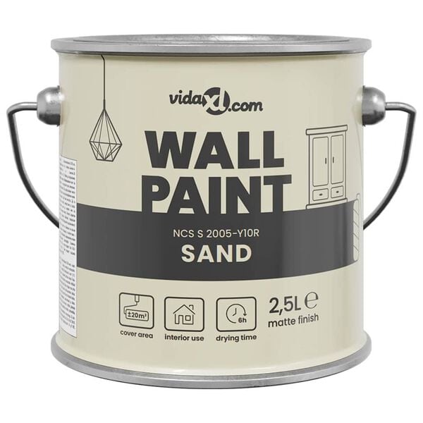 vidaXL Peinture murale Marron 16,5 x 16,5 x 16 cm Impression murale