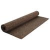 vidaXL Rouleau en li&egrave;ge Marron 100 x 200 cm Li&egrave;ge et Caoutchouc