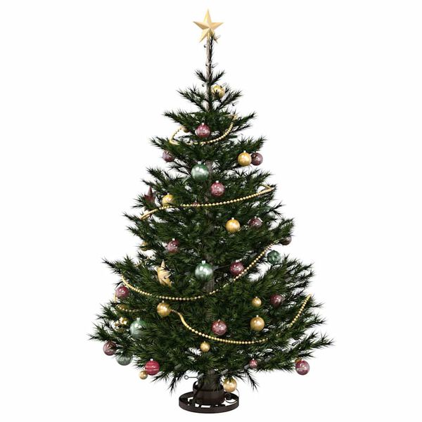 vidaXL Pied de Sapin de No&euml;l Cuivre antique 40 x 40 x 20.5 cm Acier