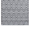 vidaXL Tapis d'ext&eacute;rieur ARAKIL Blanc et noir 160x230 cm PP