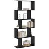vidaXL Biblioth&egrave;que Ch&ecirc;ne noir 70 x 24 x 161 cm Bois d'ing&eacute;nierie