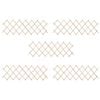 vidaXL Cl&ocirc;ture &agrave; treillis 5 pcs Bois de sapin 180x60 cm