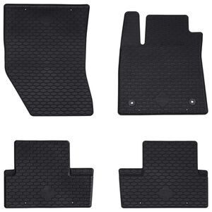 vidaXL Tapis de voiture 4 pcs compatible avec Renault MEGANE 2016-