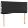 vidaXL T&ecirc;te de lit Noir 90x5x78/88 cm Similicuir
