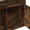 vidaXL Biblioth&egrave;que ch&ecirc;ne fum&eacute; 70x36x189 cm bois d'ing&eacute;nierie