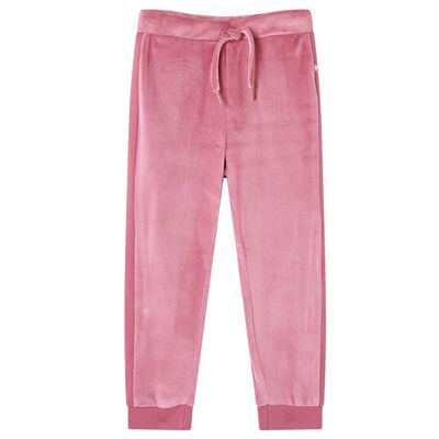 Pantalon de survêtement pour enfants framboise 140