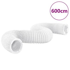 vidaXL Conduit d'&eacute;chappement PVC 6 m &Oslash;20 cm