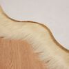 vidaXL Tapis en fausse Tafalla Cr&egrave;me 60 x 90 cm Polyester