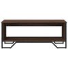 vidaXL Table basse ch&ecirc;ne marron 100x51x40 cm bois d'ing&eacute;nierie