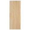 vidaXL Buffet haut Ch&ecirc;ne sonoma 34,5x34x180 cm Bois d'ing&eacute;nierie