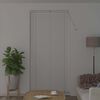 vidaXL Store de Fen&ecirc;tre avec des rideaux Blanc Aluminium