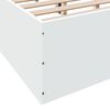 vidaXL Cadre de lit sans matelas blanc 140x200 cm