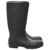 vidaXL Bottes de pluie noir taille 45 PVC