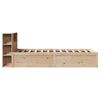vidaXL Cadre de lit sans matelas 100x200 cm bois massif de pin