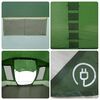 vidaXL Tente de camping tunnel 5 personnes vert imperméable