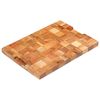 vidaXL Planche &agrave; d&eacute;couper 50x34x3,8 cm Bois d'acacia massif