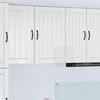vidaXL Armoire de cuisine Blanc brillant 50 x 31 x 80 cm