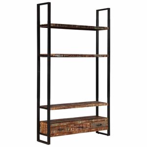 vidaXL Biblioth&egrave;que 118x30x200 cm Bois de r&eacute;cup&eacute;ration massif