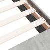 vidaXL Cadre de lit sans matelas gris b&eacute;ton 160x200 cm
