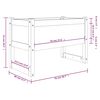 vidaXL Jardini&egrave;re 78x40x52 cm Bois massif de pin