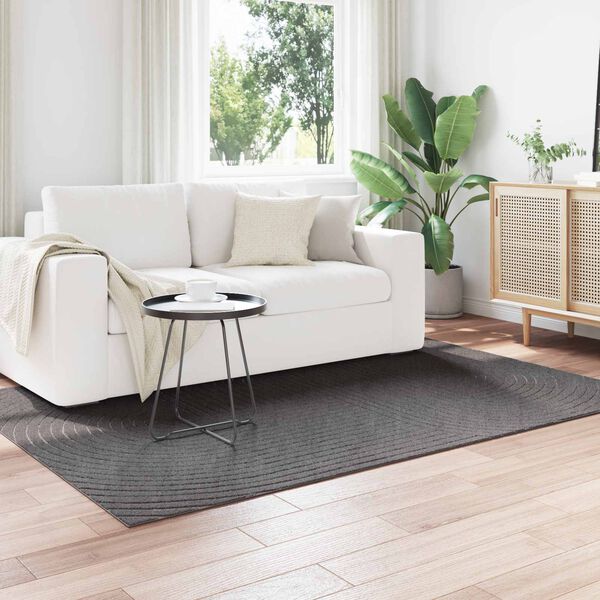 vidaXL Tapis de surface Rectangulaire Anthracite 200 x 140 cm