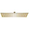 vidaXL Pomme de douche pluie Acier inoxydable 40x40 cm Carr&eacute;e Dor&eacute;