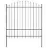 vidaXL Cl&ocirc;ture de jardin 3 pcs Gris 170 x 215 cm