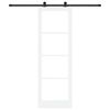 vidaXL Porte coulissante ORKDAL Blanc 78 x 232 cm