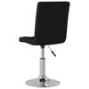 vidaXL Tabouret de bar Noir Tissu