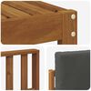 vidaXL Ensemble de canap&eacute;s d'ext&eacute;rieur 5 pcs Naturel et Anthracite