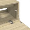 vidaXL Armoire d'&eacute;vier ch&ecirc;ne sonoma 59x37x59 cm bois d'ing&eacute;nierie