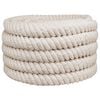 vidaXL Corde en Jute 50 mm Blanc Jute 100% Tossa
