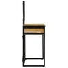 vidaXL Table de Toilette Marron 100 x 40 x 120 cm Bois d'Acacia Massif