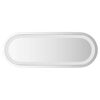 vidaXL Miroir de salle de bain &agrave; LED 40x15 cm ovale