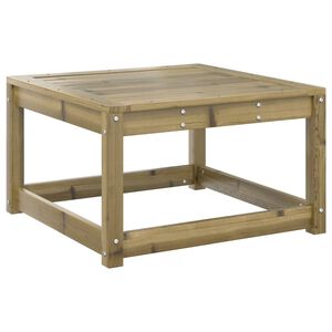 vidaXL Repose-pied de jardin bois de pin impr&eacute;gn&eacute;